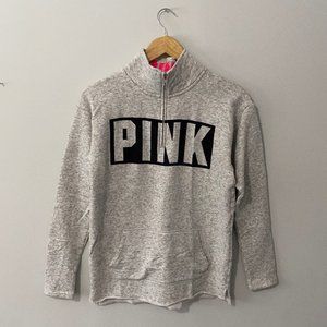 Pink Half Zip Sweater Size XS